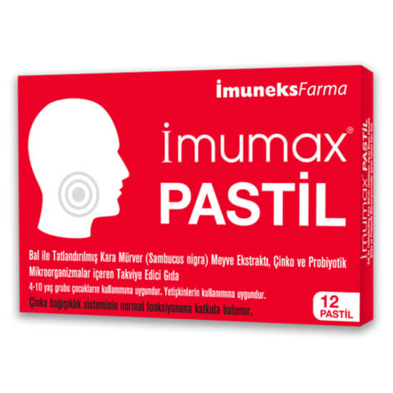 İmuneks İmumax 12 Pastil - 1