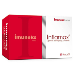 İmuneks İnflamax Optimize Zerdeçöp Curcumin 60 Kapsül - İmuneks Farma 