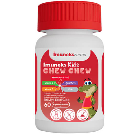 İmuneks Kids Chew Chew 60 Çiğnenebilir Form - 1