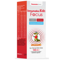 İmuneks Kids Focus 150 ml - İmuneks Farma 