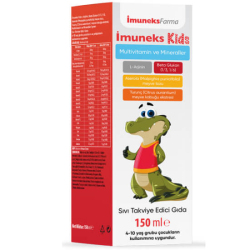 İmuneks Kids Multivitamin ve Mineraller Takviyesi 150 ml - İmuneks Farma 