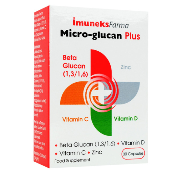 İmuneks Micro Glucan Plus 30 Kapsül - 1