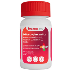İmuneks Micro Glucan Plus 30 Kapsül - İmuneks Farma 