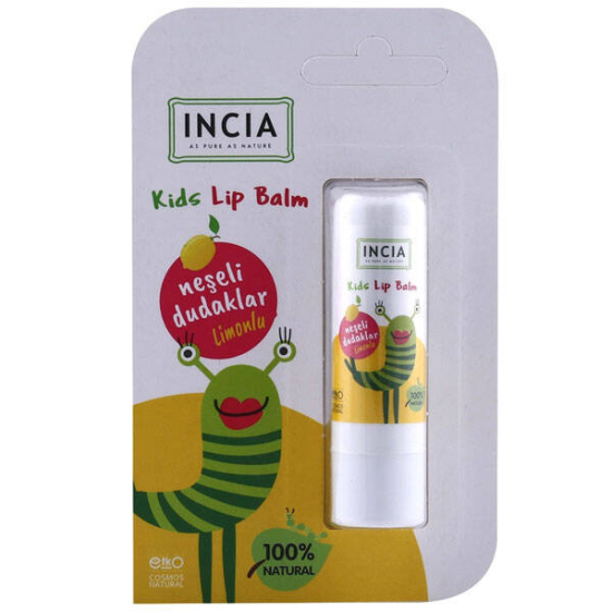 Incia Kids Lip Balm 6 GR Çocuklar için Dudak Bakım Balmı - 1