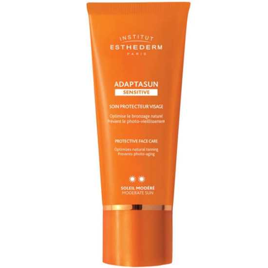 Institut Esthederm Adaptasun Sensitive Face Cream 50 ML Bronzlaştırıcı Etkili Güneş Kremi - 1