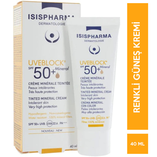 Isispharma Uveblock Spf 50 Mineral Tinted 40 ML - 1