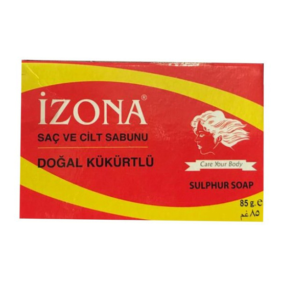 Izona Doğal Kükürtlü Sabun 85 gr - 1