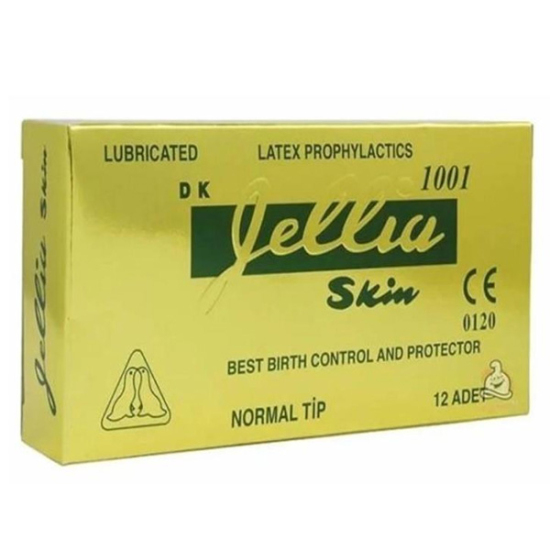 Jellia Klasik Prezervatif 12 Adet - 1