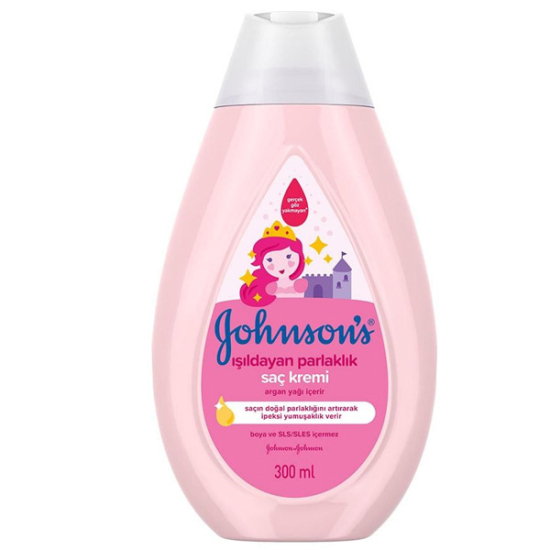 Johnsons Baby Işıldayan Parlaklık Saç Kremi 300 ml - 1