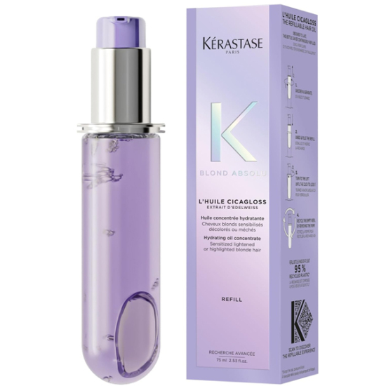 Kerastase Blond Absolu Huile Cicaextreme Parlaklık Veren Refill Saç Bakım Yağı 75 ml - 1