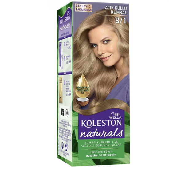 Koleston Naturals 8/1 Açık Küllü Kumral - 1