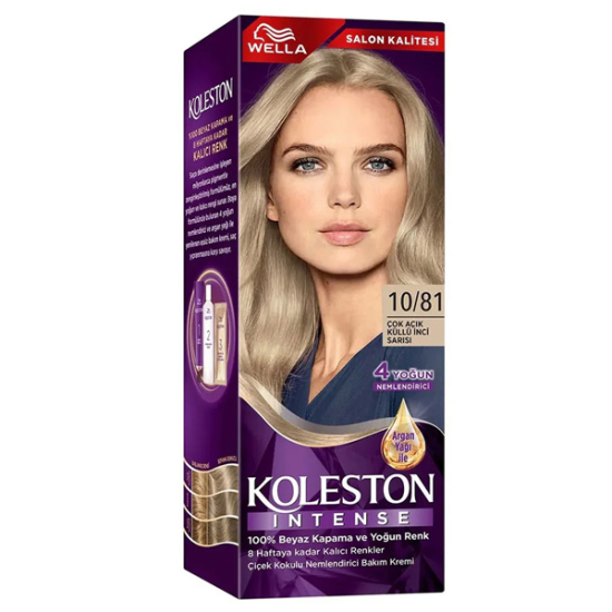 Koleston Saç Boyası Açık Küllü İnci Sarı 10-81 - 1