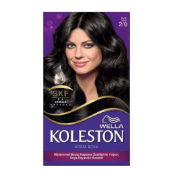 Koleston Supreme Kit Saç Boyası - Siyah 2/0 - Koleston