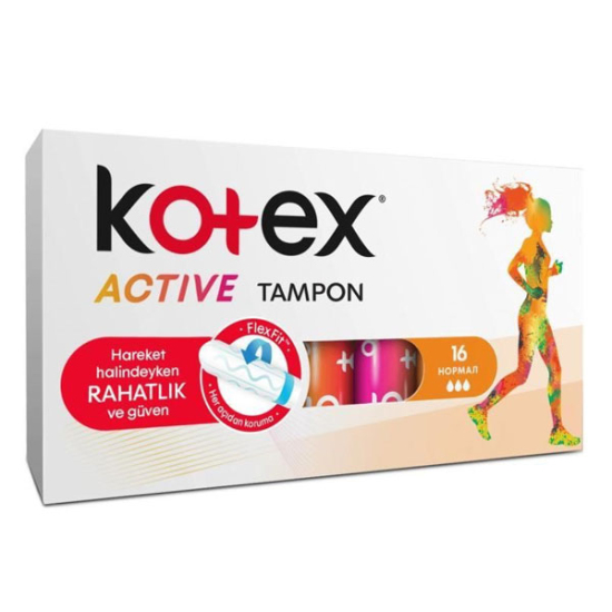 Kotex Active Tampon Normal 16 lı - 1