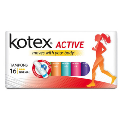 Kotex Active Tampon Normal 16 lı - Kotex