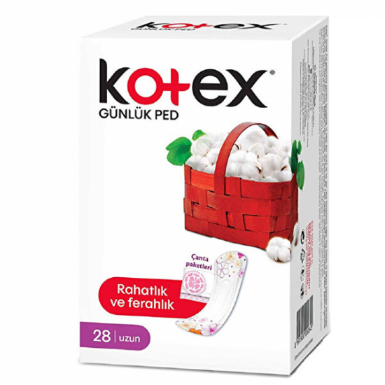 Kotex Günlük Ped Uzun 28 Adet - 1