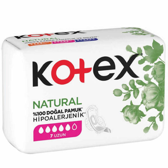 Kotex Natural Ultra Single Normal 7 Adet - 1