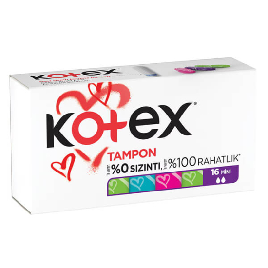 Kotex Tampon Mini 16 Adet - 1