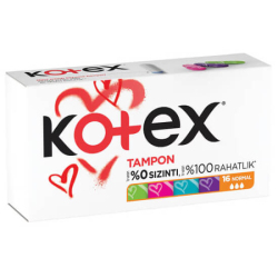 Kotex Tampon Normal 16 Adet - Kotex