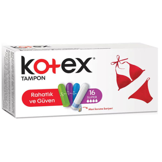 Kotex Tampon Super 16 Adet - 1