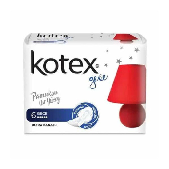 Kotex Ultra Tekli Gece 6 lı - 1