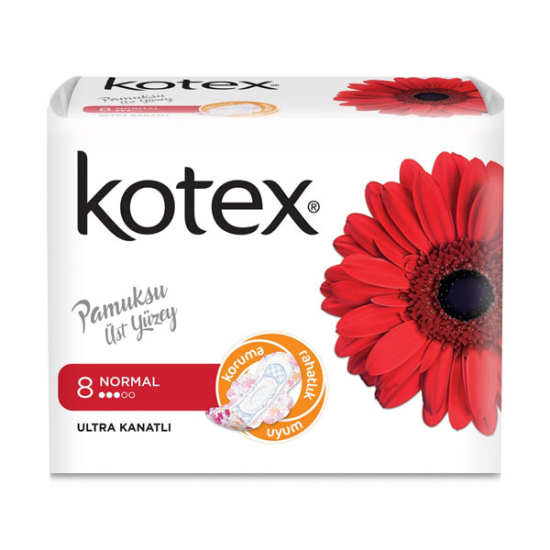 Kotex Ultra Tekli Normal Ped 8 Adet - 1