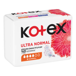 Kotex Ultra Tekli Normal Ped 8 Adet - Kotex