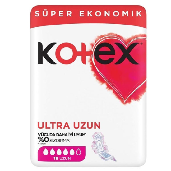 Kotex Ultra Uzun 18 Adet - 1