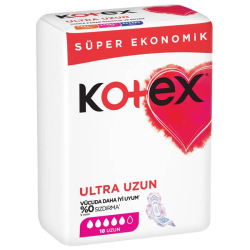 Kotex Ultra Uzun 18 Adet - Kotex
