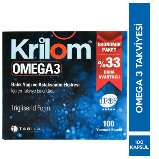 Krilom Omega 3 100 Kapsül - 1