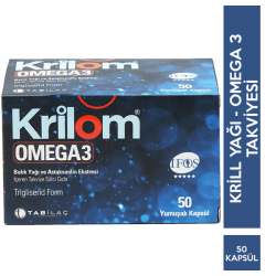 Krilom Omega 3 50 Kapsül - Tab İlaç
