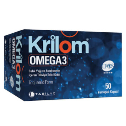 Krilom Omega 3 50 Kapsül - Tab İlaç