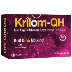 Krilom QH Krill Oil ve Ubikinol 30 Yumuşak Kapsül - Tab İlaç