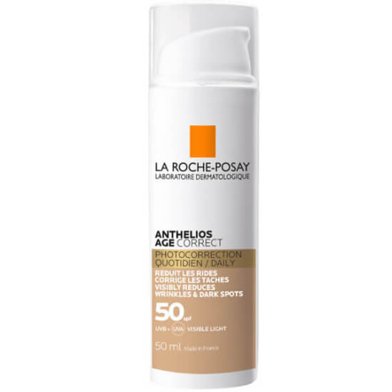 La Roche Posay Anthelios Age Correct Tinted SPF 50 50 ML Renkli Güneş Koruyucusu - 1
