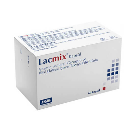 Lacmix 60 Kapsül Gıda Takviyesi - 1