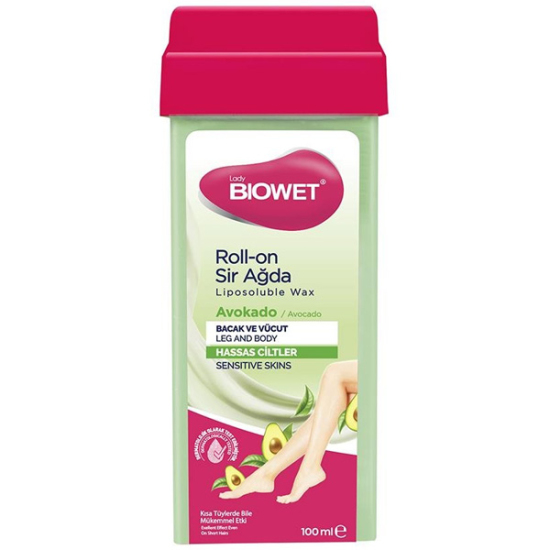 Lady Biowet Roll On Sir Ağda Avokado 100 ml - 1