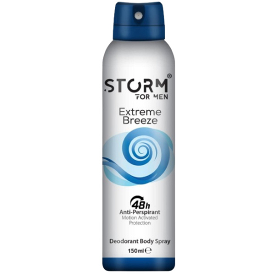 Lady Storm Erkek Deodorant Sprey Extreme Breeze 150 ml - 1