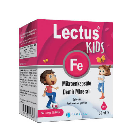 Lectus Kids Mikroenkapsule Demir 30 ML - 1