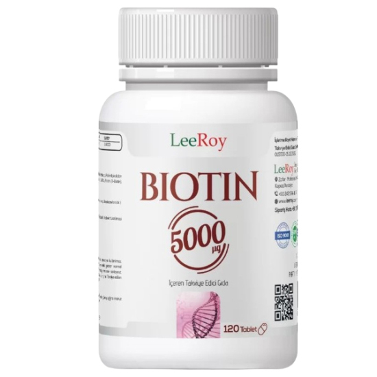 Leeroy Biotin 5000 mg 120 Tablet - 1