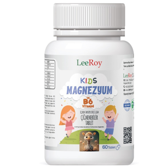 Leeroy Kids Magnezyum 60 Tablet - 1