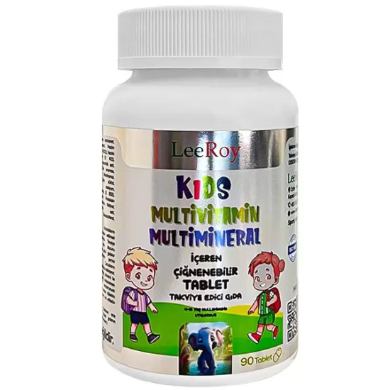 Leeroy Kids Multivitamin Multimineral 90 Tablet - 1