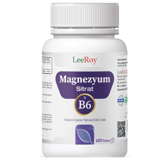 Leeroy Magnezyum Sitrat 120 Tablet - 1