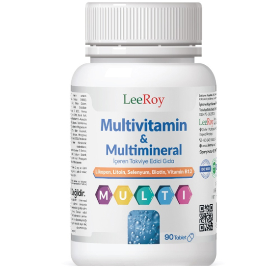 Leeroy Multivitamin Multimineral 90 Tablet - 1