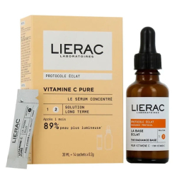 Lierac Radiance Protocol Cilde Işıltı Veren Ve Canlandıran C Vitamini Serum 30 ml + 14 saşe x 0,2g - Lierac