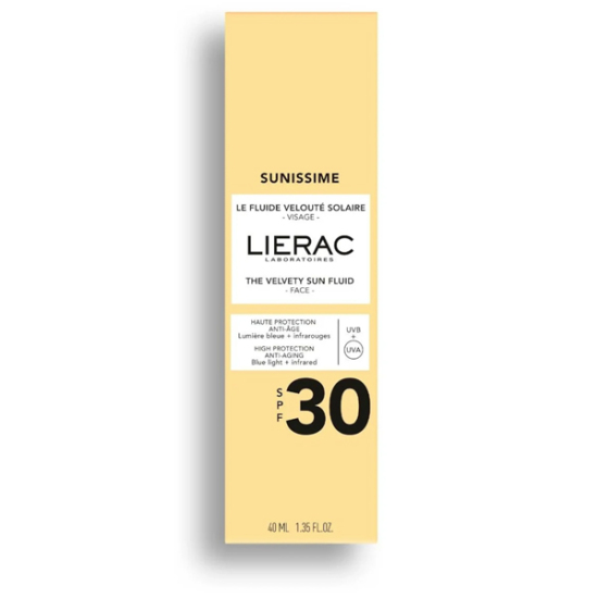 Lierac Sunissime The Velvety Sun Fluid Face SPF30 40ml - 1