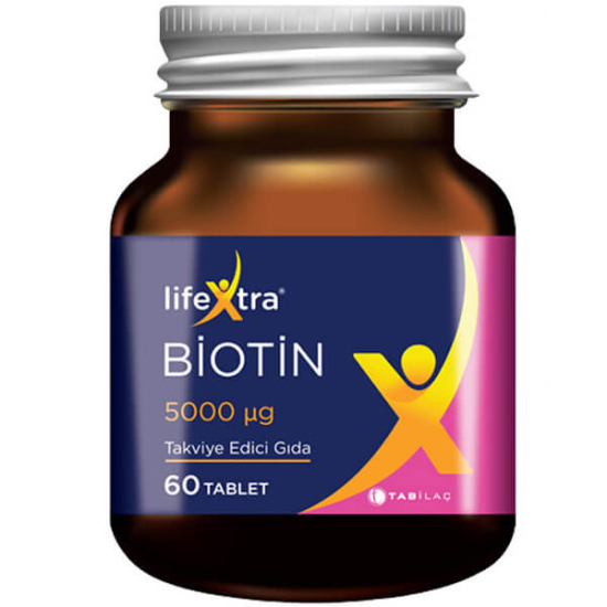 Lifextra Biotin 5000 mg 60 Tablet - 1