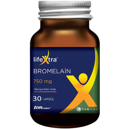 Lifextra Bromelain 30 Kapsül - 1