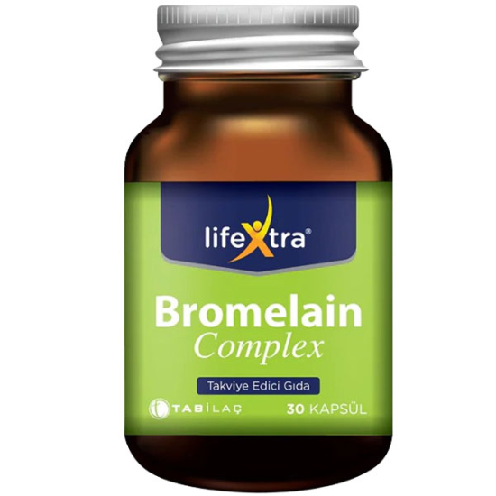 Lifextra Bromelain Complex 30 Kapsül - 1