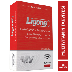 Ligone Beta Glucan Probiotic Multivitamin 30 Kapsül - Rcfarma
