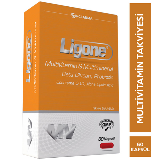 Ligone Beta Glucan Probiotic Multivitamin 60 Kapsül - 1